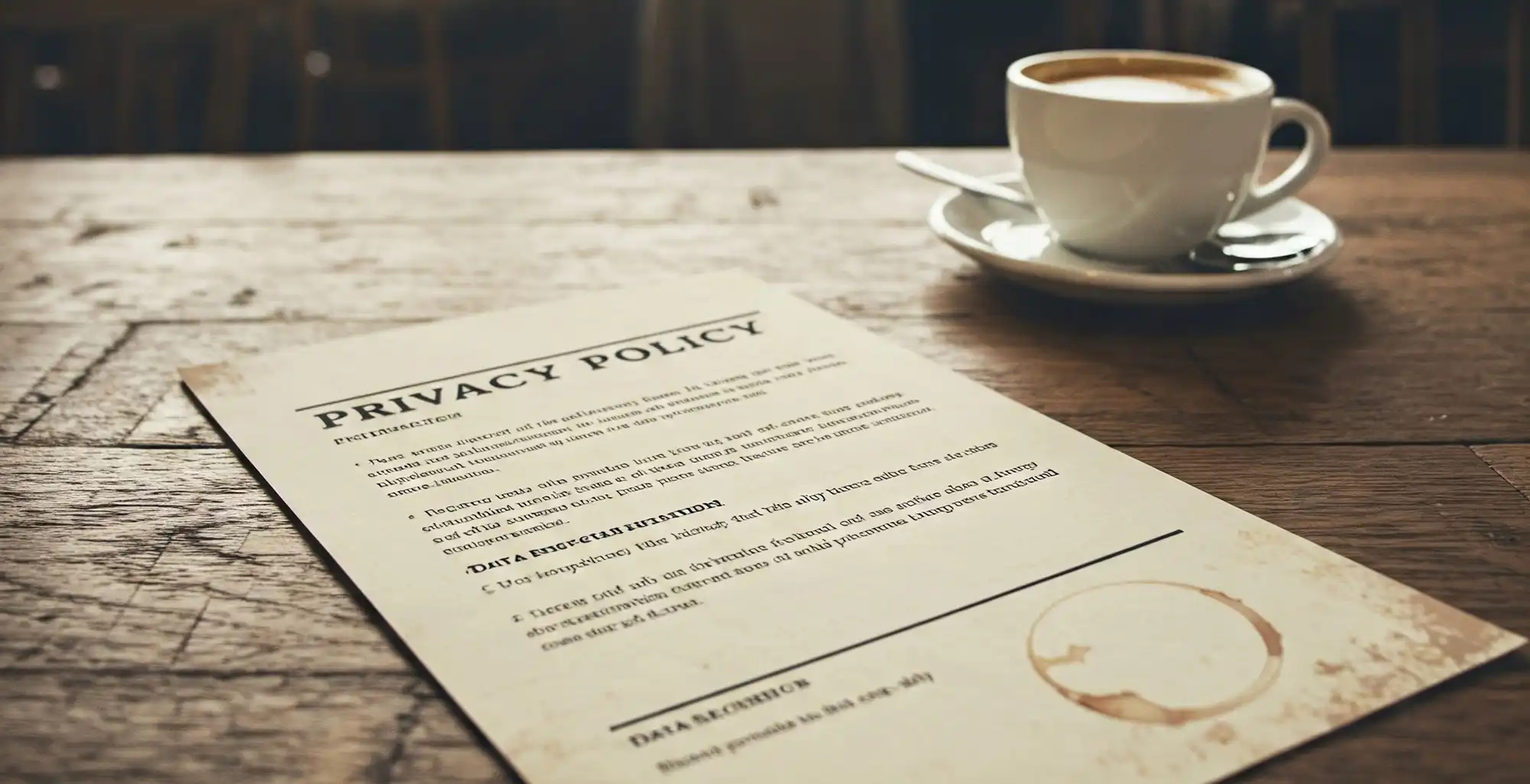 politica de privacidad - Café con Leche
